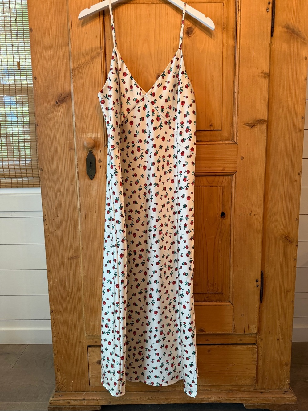 a new day White Floral Maxi Slip Dress